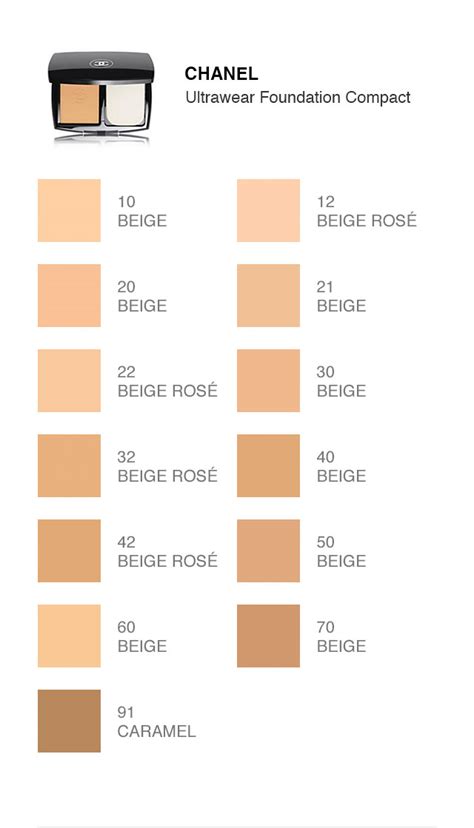 cc cream foundation chanel|chanel foundation color chart.